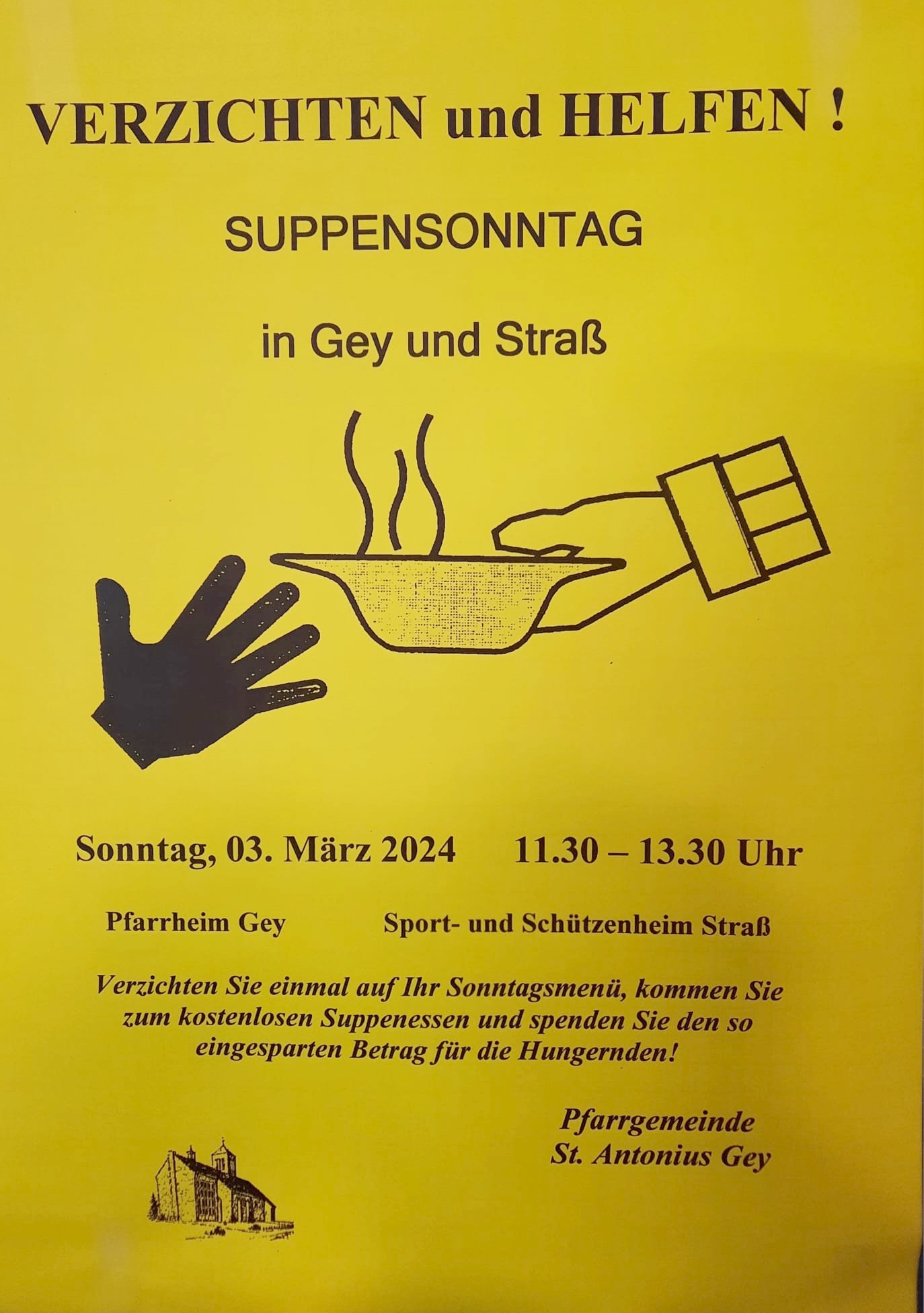 Pfarrgemeinde St. Antonius Gey